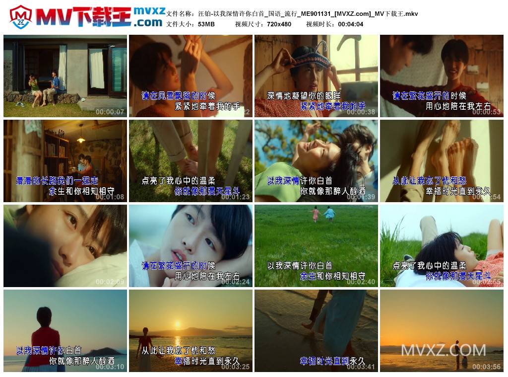 汪铂-以我深情许你白首_国语_流行_ME901131